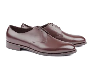110 - Plain Toe Derby - Dark Brown Du Puy