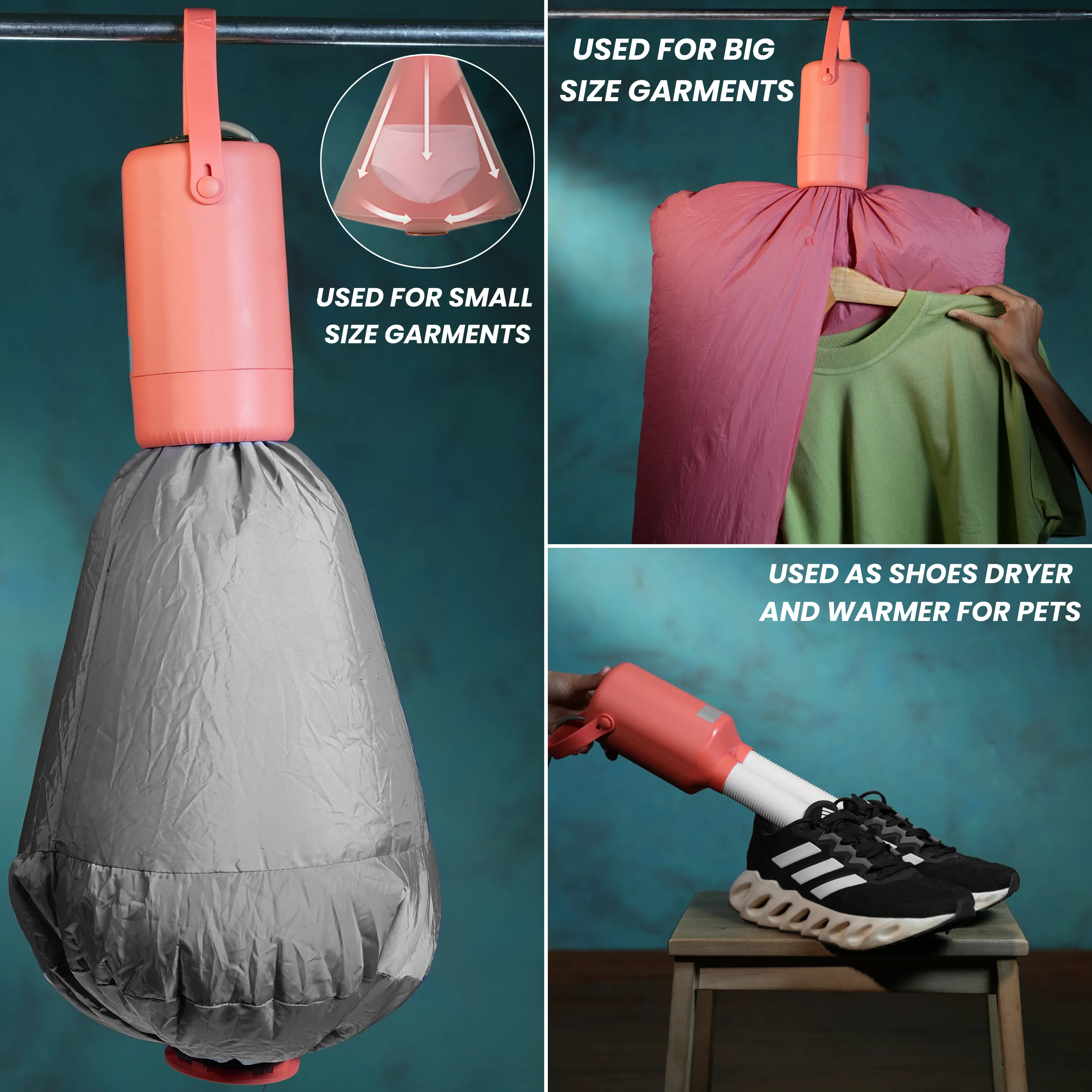 3-in-1 Multifunctional Dryer for cloth and shoes