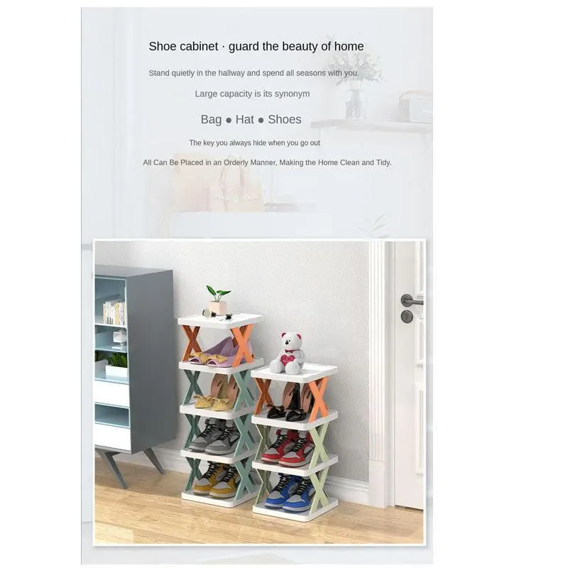 6 Tier Shoe Stackable Storage Rack Organizer RA-80