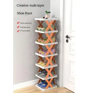 6 Tier Shoe Stackable Storage Rack Organizer RA-80
