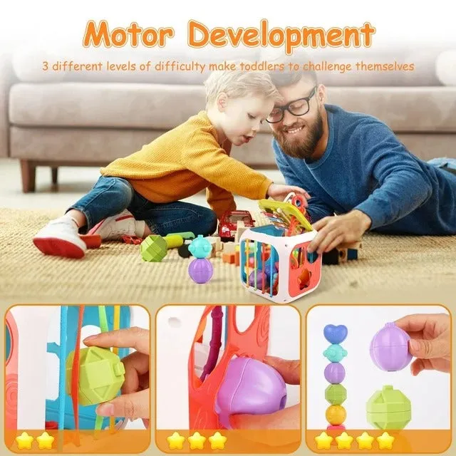 7 in 1 Multifunctional Shape Sorting Box - 862