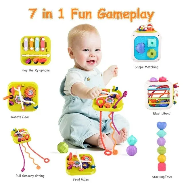 7 in 1 Multifunctional Shape Sorting Box - 862
