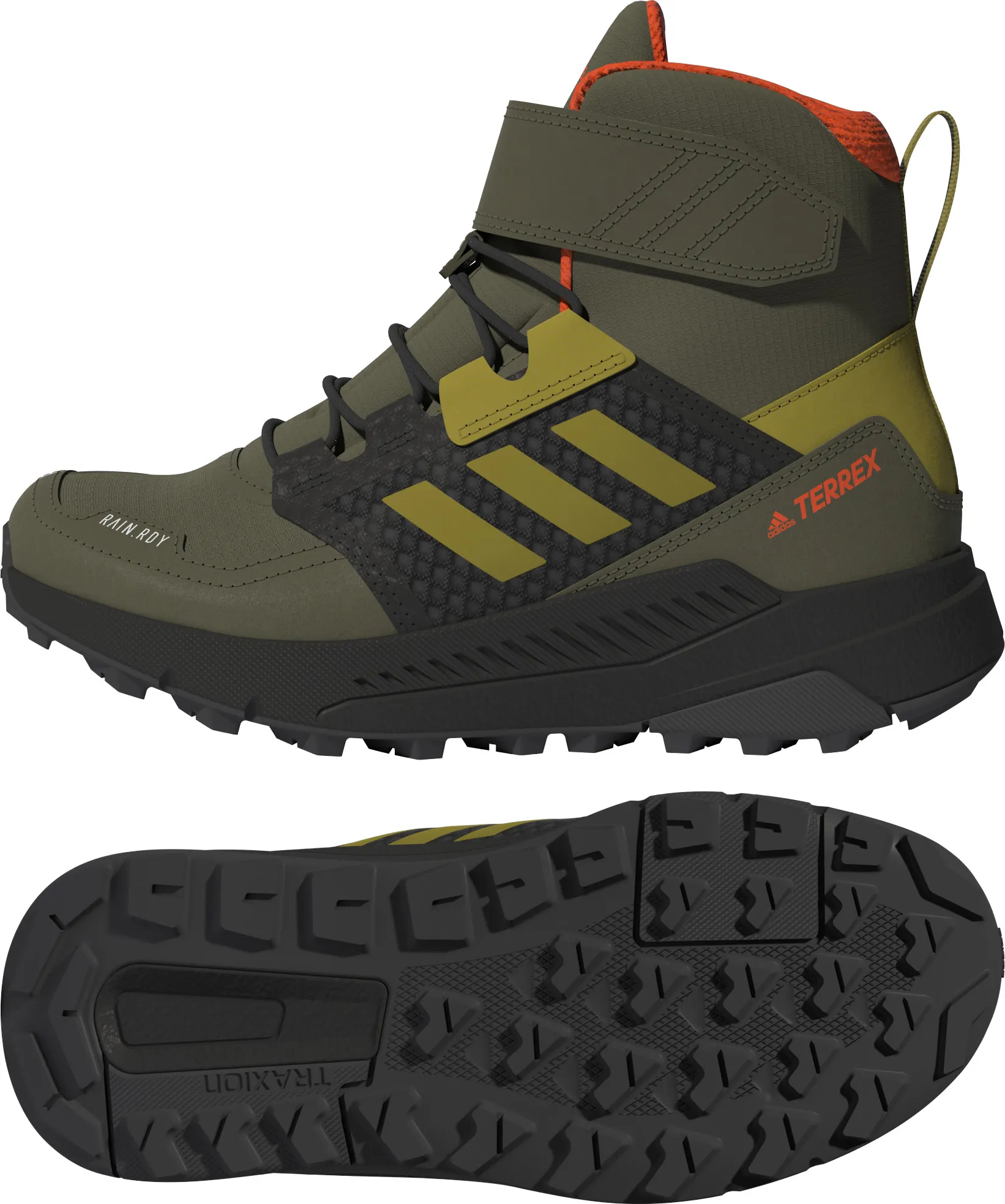 Adidas Kids&#x27; Terrex Trailmaker High COLD.RDY Hiking Shoes Focoli/Puloli/Impora | Buy Adidas Kids&#x27; Terrex Trailmaker High COLD.RDY Hiking Shoes Focoli/Puloli/Impora here | Outnorth