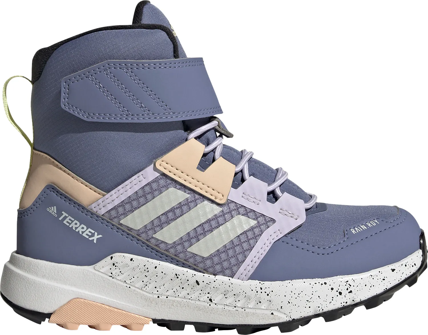 Adidas Kids&#x27; Terrex Trailmaker High COLD.RDY Hiking Shoes Orbit Violet/Wonder White/Halo Blush | Buy Adidas Kids&#x27; Terrex Trailmaker High COLD.RDY Hiking Shoes Orbit Violet/Wonder White/Halo Blush here | Outnorth