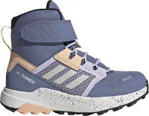 Adidas Kids&#x27; Terrex Trailmaker High COLD.RDY Hiking Shoes Orbit Violet/Wonder White/Halo Blush | Buy Adidas Kids&#x27; Terrex Trailmaker High COLD.RDY Hiking Shoes Orbit Violet/Wonder White/Halo Blush here | Outnorth