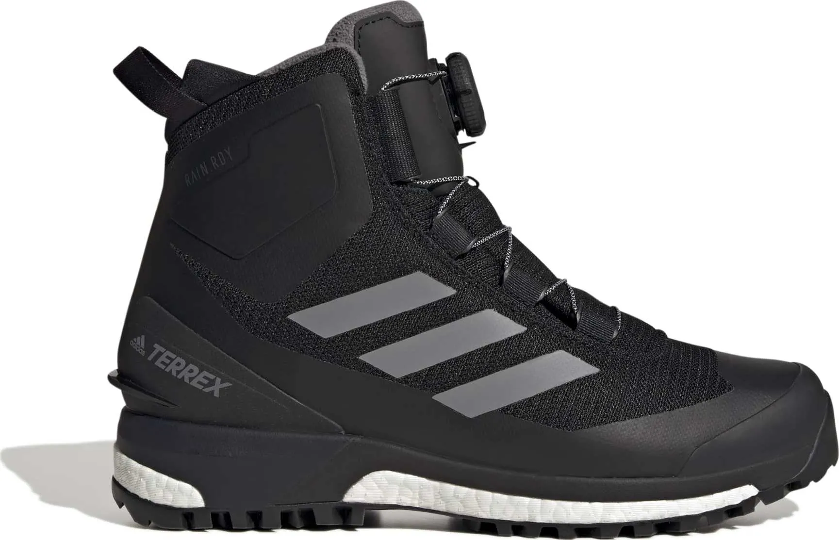 Adidas Men&#x27;s Terrex Conrax BOA RAIN.RDY Hiking Shoes Cblack/Grethr/Grefiv | Buy Adidas Men&#x27;s Terrex Conrax BOA RAIN.RDY Hiking Shoes Cblack/Grethr/Grefiv here | Outnorth