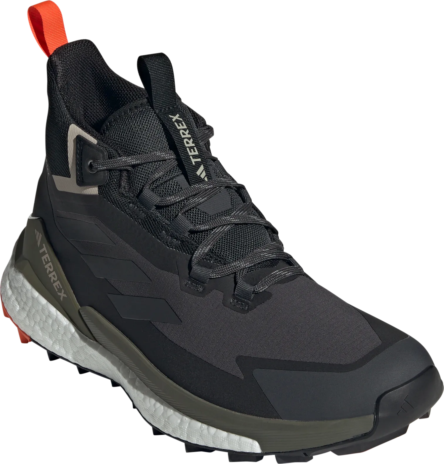 Adidas Men&#x27;s Terrex Free Hiker GORE-TEX Hiking Shoes 2.0 Carbon/Grey Six/Core Black | Buy Adidas Men&#x27;s Terrex Free Hiker GORE-TEX Hiking Shoes 2.0 Carbon/Grey Six/Core Black here | Outnorth