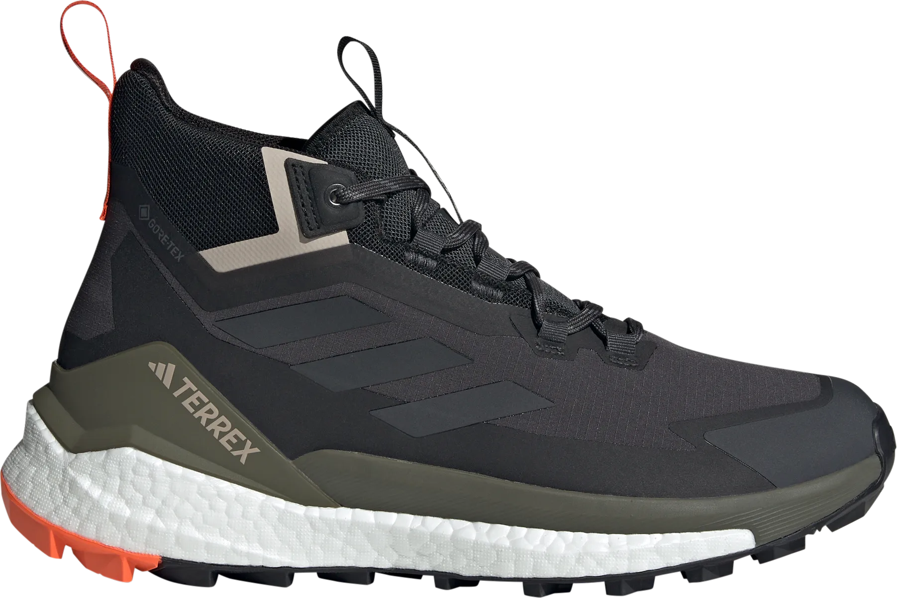Adidas Men&#x27;s Terrex Free Hiker GORE-TEX Hiking Shoes 2.0 Carbon/Grey Six/Core Black | Buy Adidas Men&#x27;s Terrex Free Hiker GORE-TEX Hiking Shoes 2.0 Carbon/Grey Six/Core Black here | Outnorth