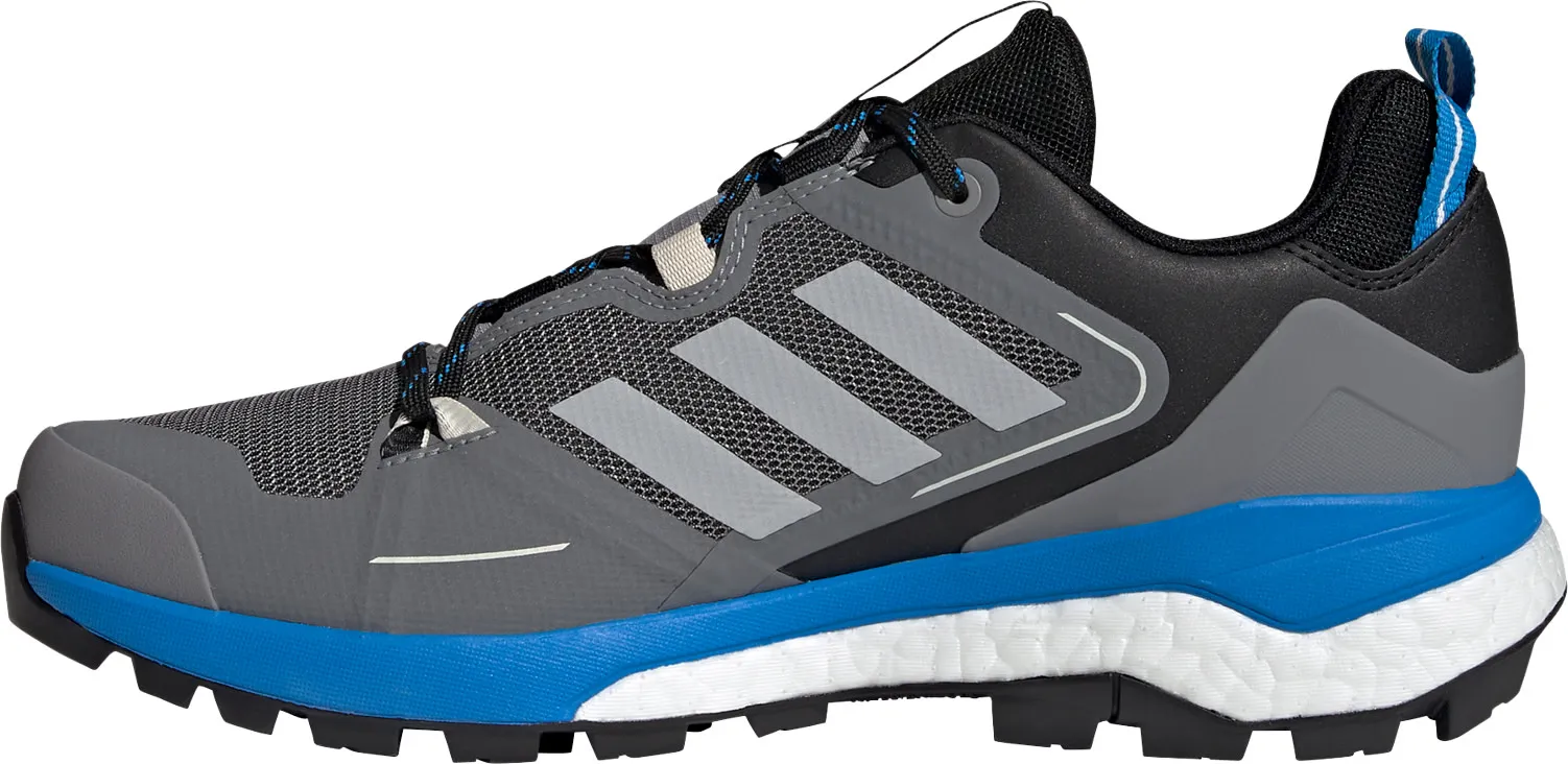 Adidas Men&#x27;s Terrex Skychaser GORE-TEX 2.0 Hiking Shoes Grey Three/Grey Two/Blue Rush | Buy Adidas Men&#x27;s Terrex Skychaser GORE-TEX 2.0 Hiking Shoes Grey Three/Grey Two/Blue Rush here | Outnorth