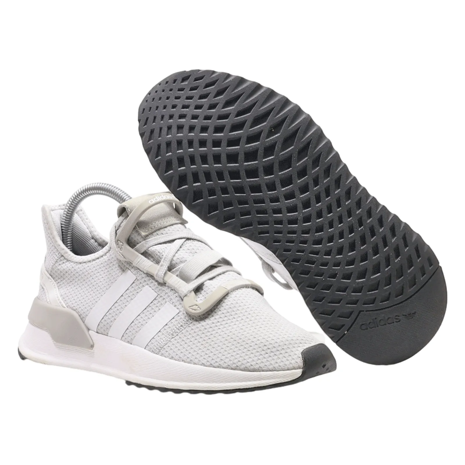 ADIDAS Sneaker Trainers Grey Synthetic Mens UK 5.5
