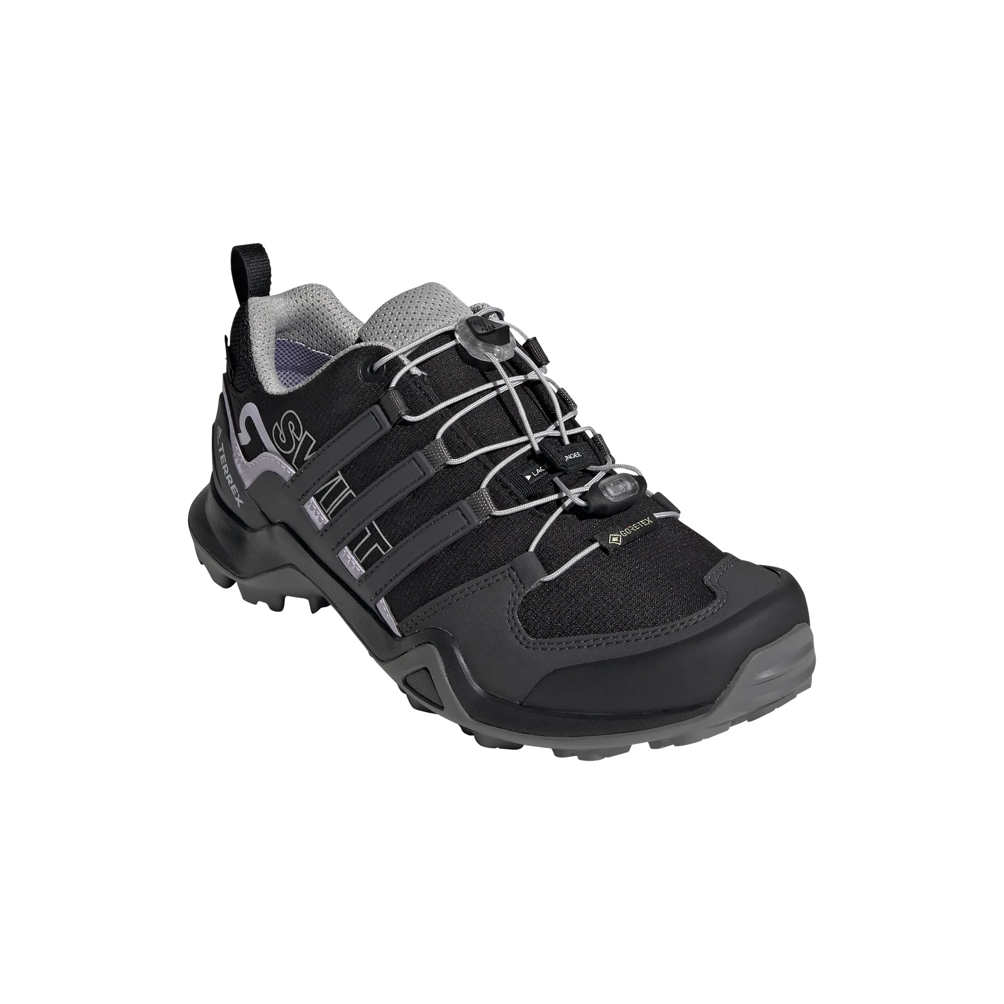 Adidas Women&#x27;s Terrex Swift R2 Gore-Tex Hiking Shoes CoreBlack/Solid Grey/Purp Tint | Buy Adidas Women&#x27;s Terrex Swift R2 Gore-Tex Hiking Shoes CoreBlack/Solid Grey/Purp Tint here | Outnorth