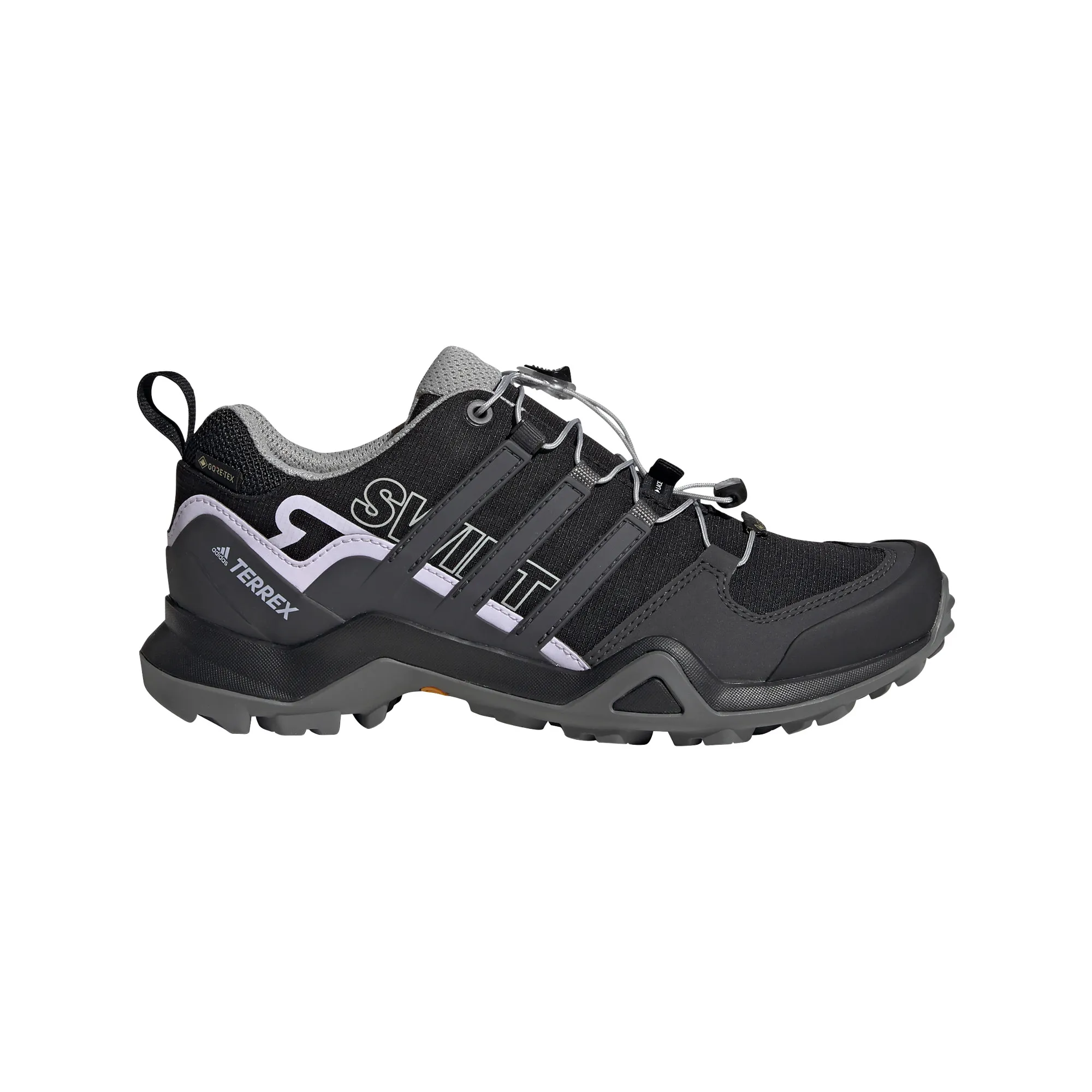 Adidas Women&#x27;s Terrex Swift R2 Gore-Tex Hiking Shoes CoreBlack/Solid Grey/Purp Tint | Buy Adidas Women&#x27;s Terrex Swift R2 Gore-Tex Hiking Shoes CoreBlack/Solid Grey/Purp Tint here | Outnorth