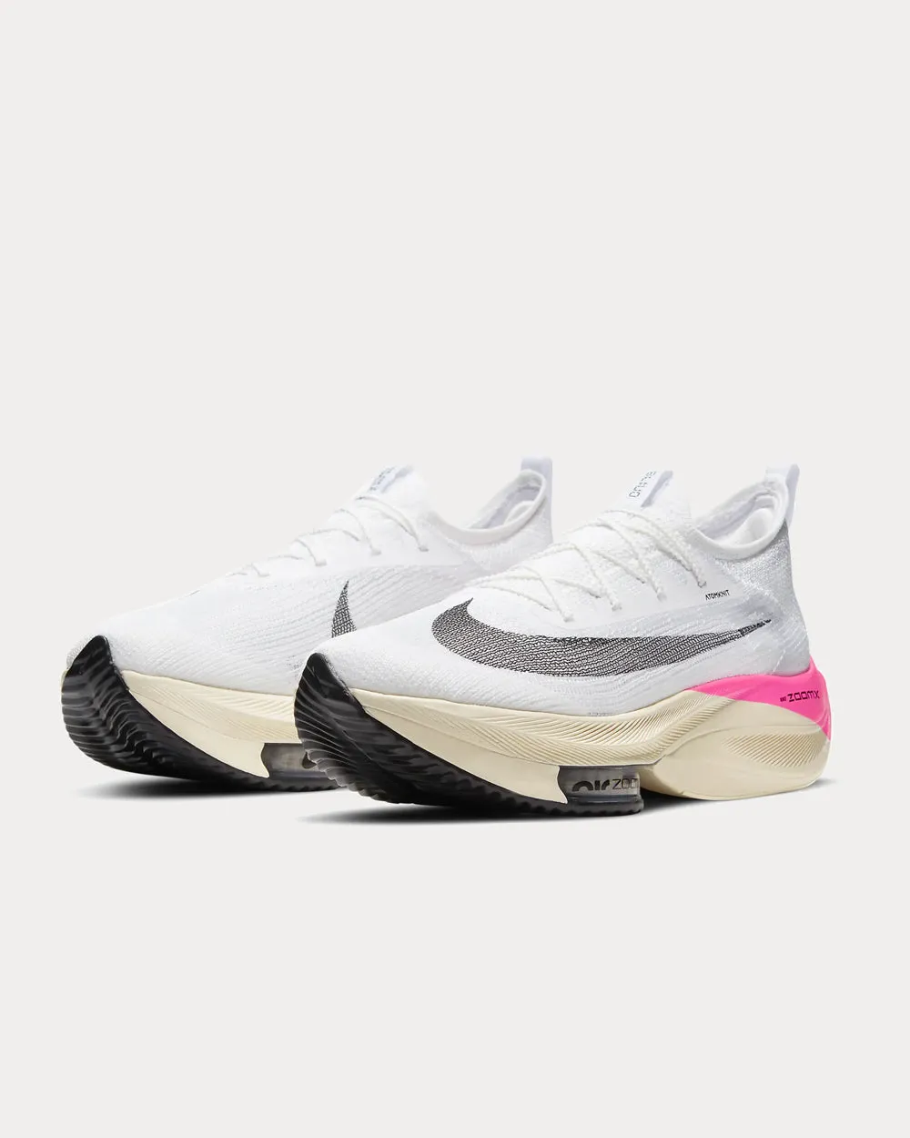 Air Zoom Alphafly Next% Eliud Kipchoge White Running Shoes