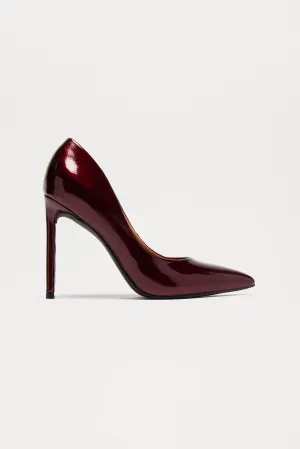 Always A Classic Pump - Burgundy/combo
