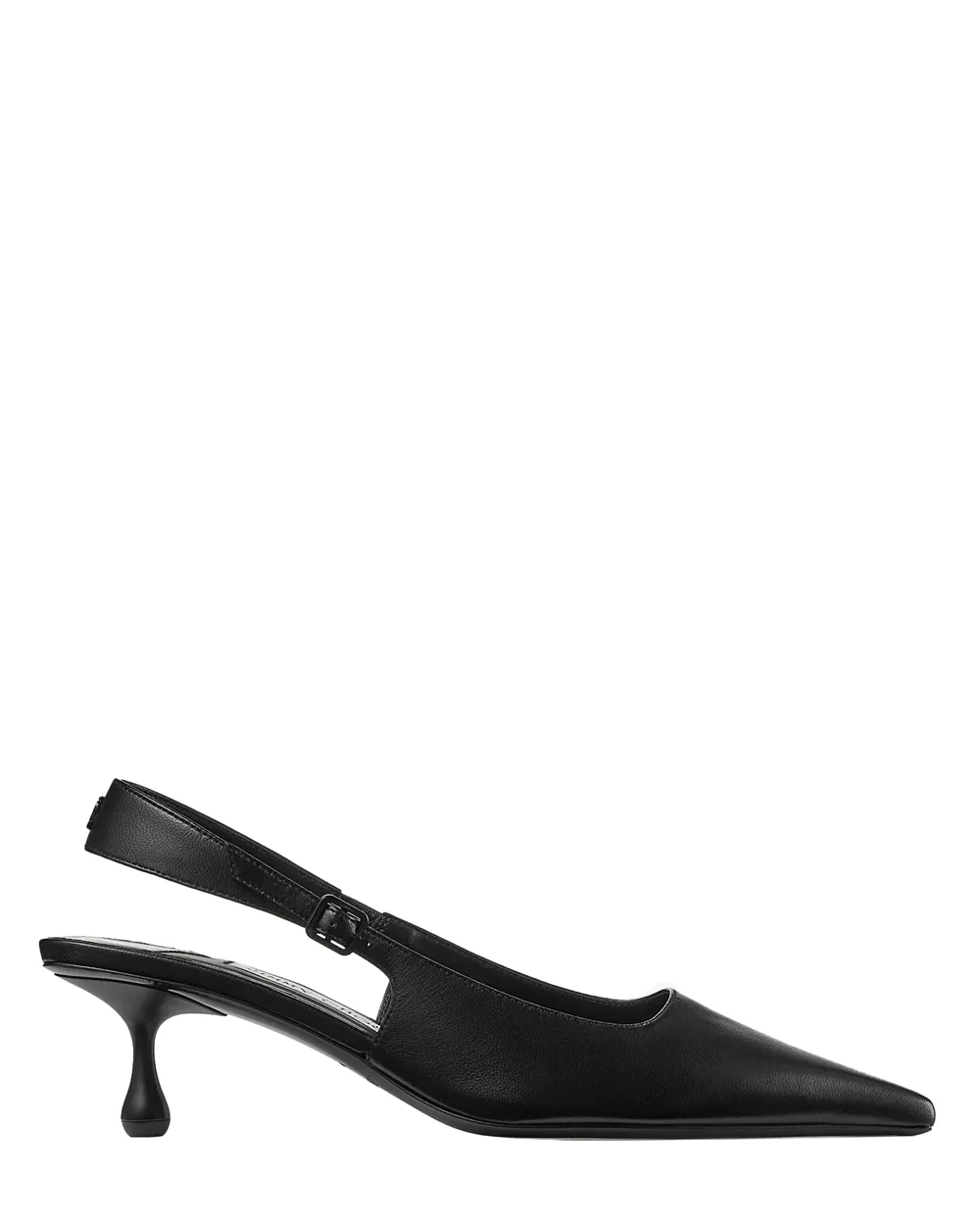 Amel 50 Slingback Pump in Black