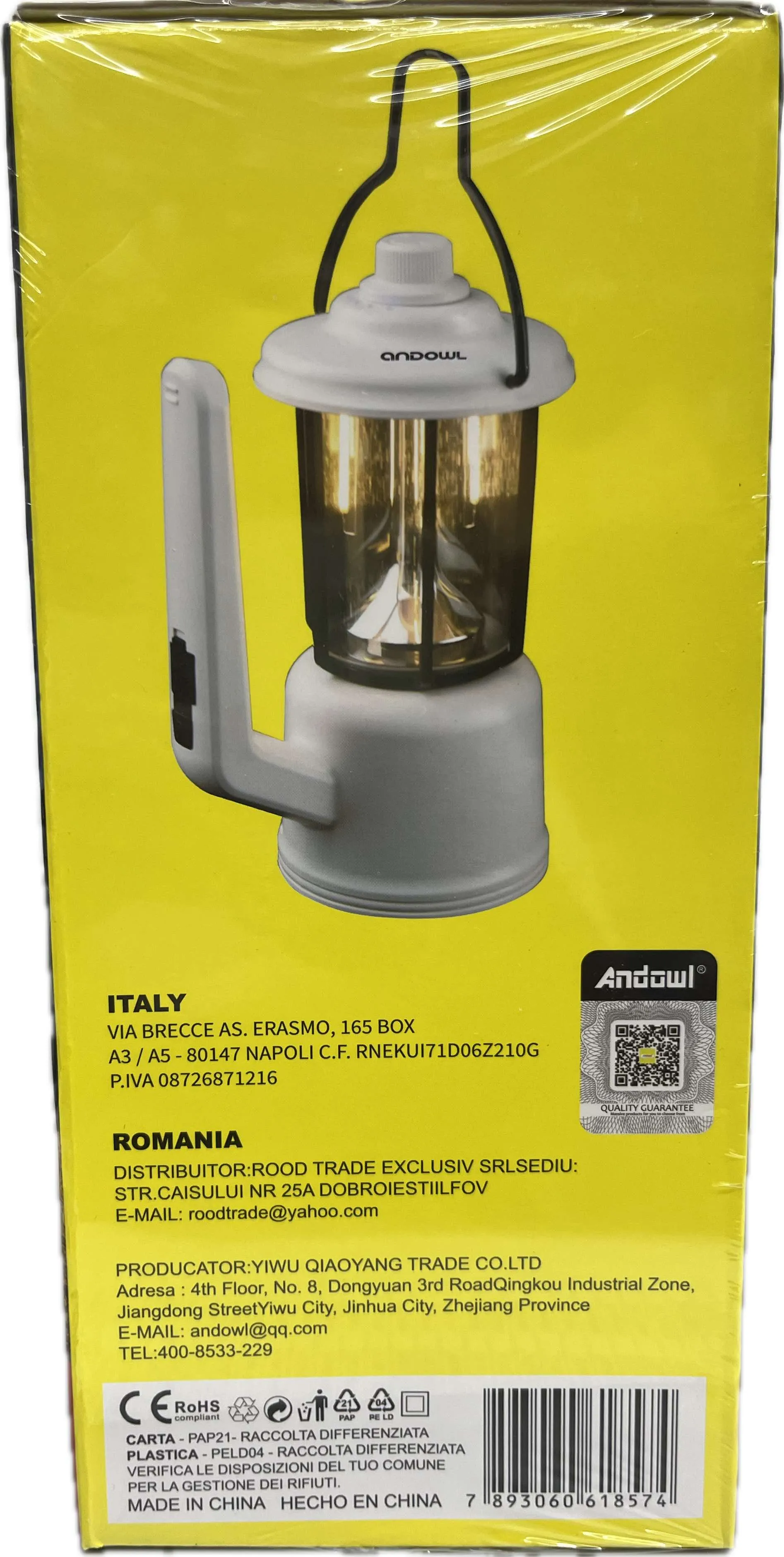 Andowl Multifunctional Searchlight QLY33