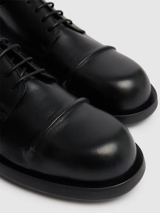 Ann Demeulemeester   Dex pintuck derby lace-up shoes 