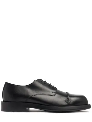 Ann Demeulemeester   Dex pintuck derby lace-up shoes 