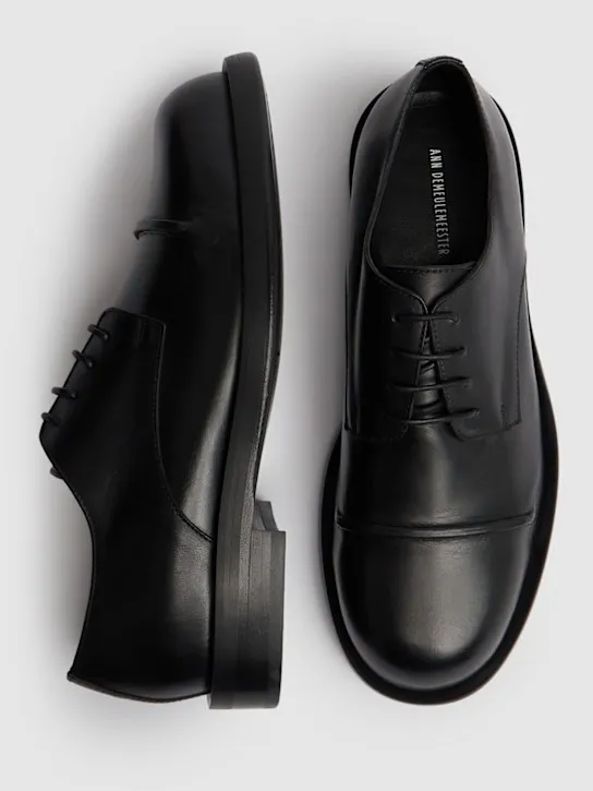 Ann Demeulemeester   Dex pintuck derby lace-up shoes 