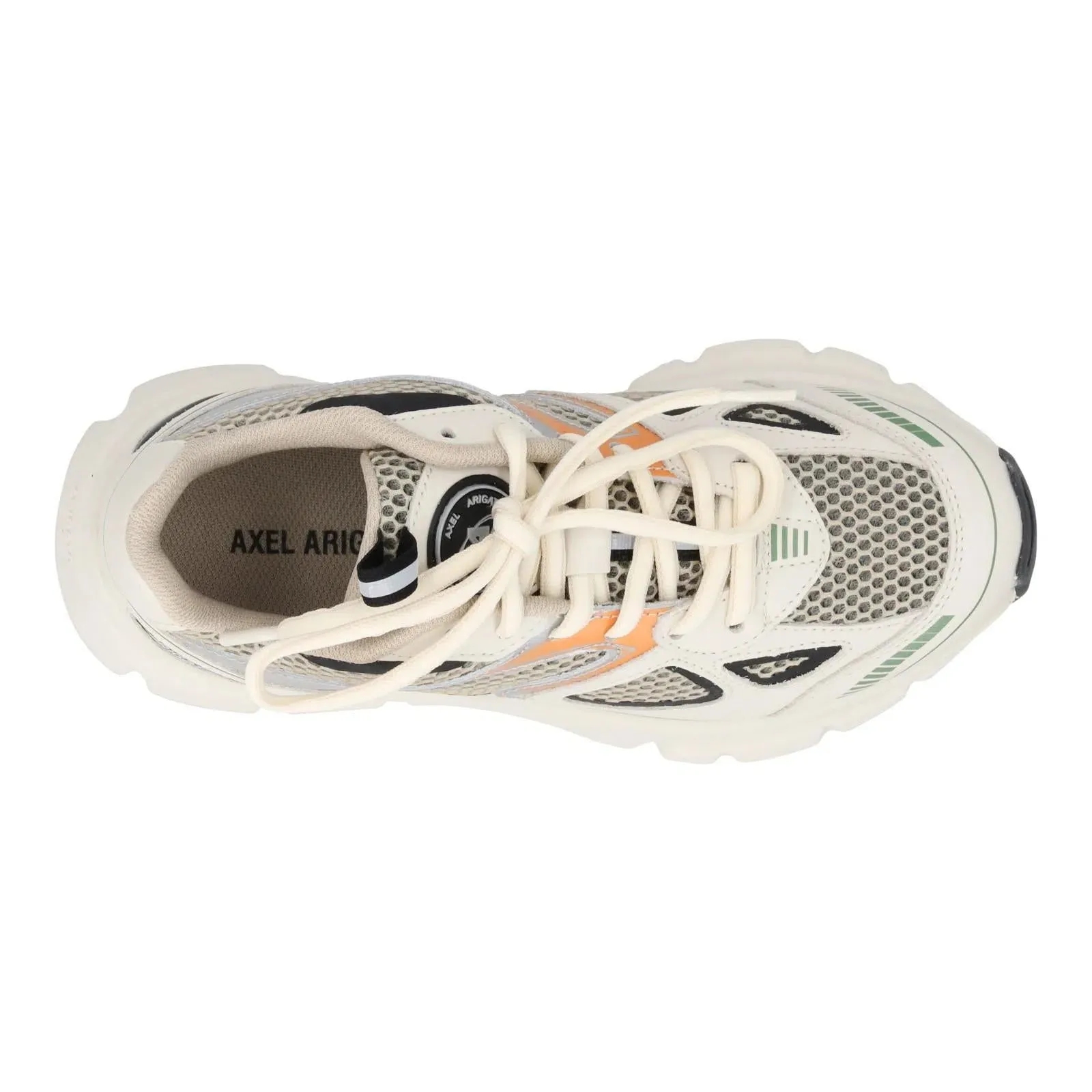 AXEL ARIGATO Marathon Runner Trainer Low Top Beige/Amber