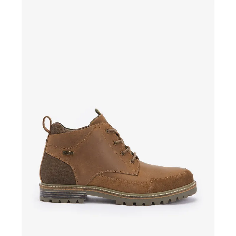Barbour Quartz Mens Derby Boot - Timber Tan