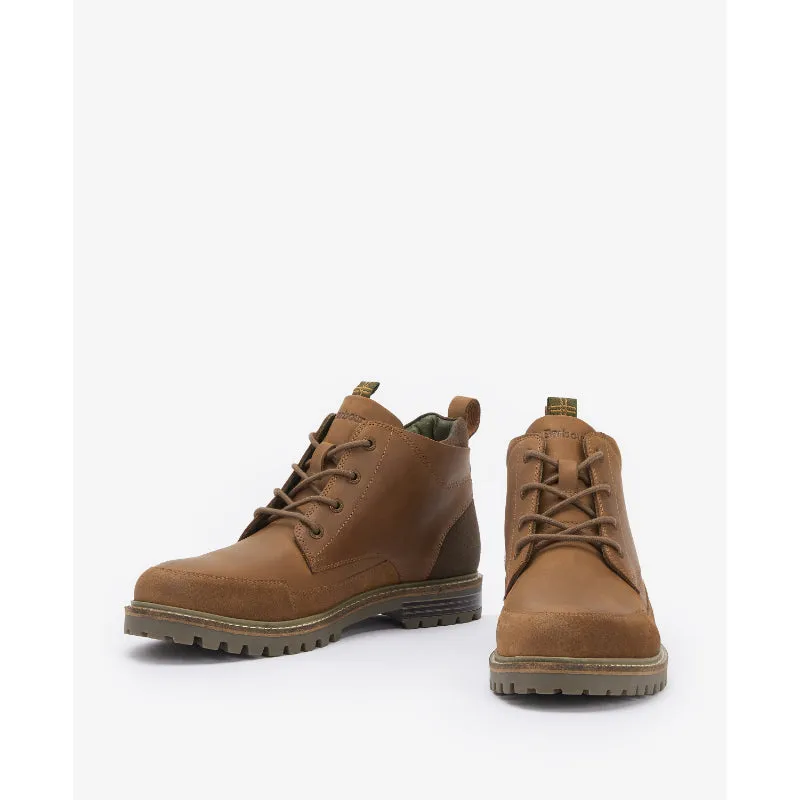 Barbour Quartz Mens Derby Boot - Timber Tan