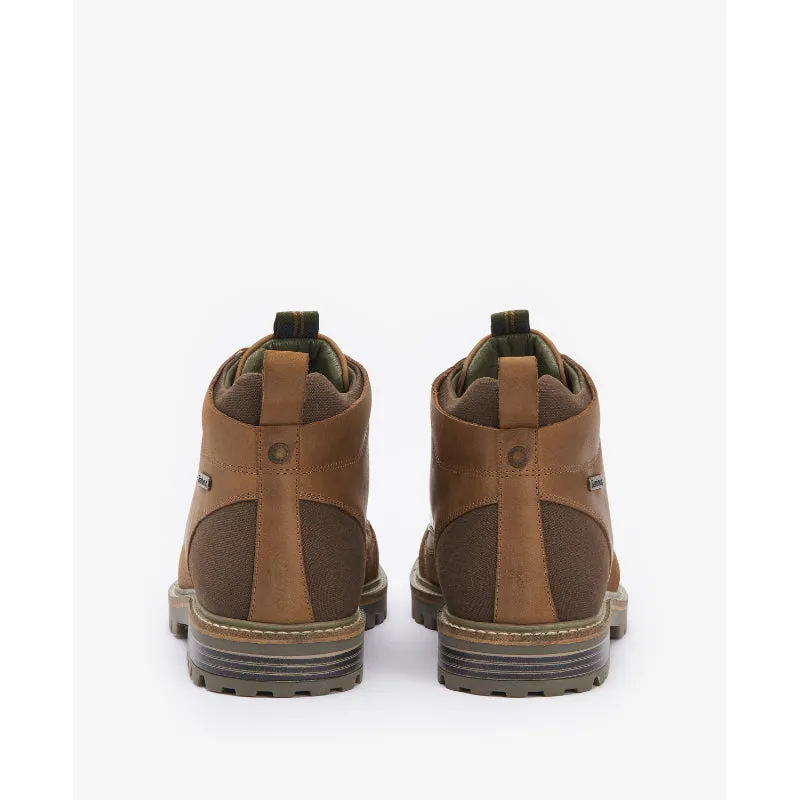 Barbour Quartz Mens Derby Boot - Timber Tan