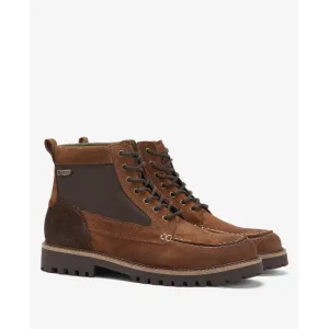 Barbour Sheene Moc Toe Mens Boot - Cognac