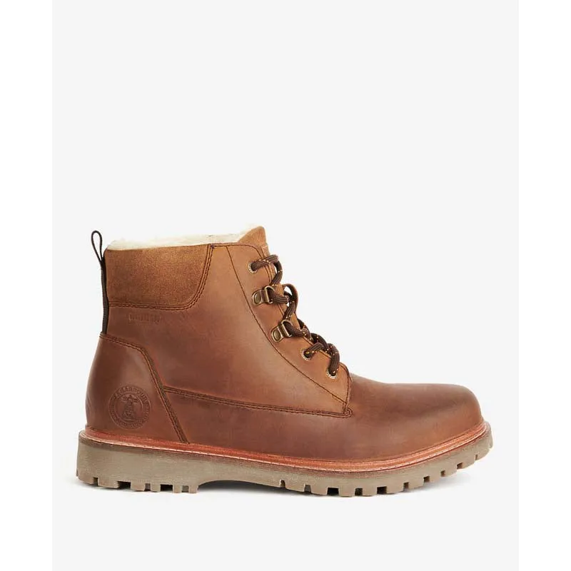 Barbour Storr Waterproof Mens Derby Boots - Chestnut
