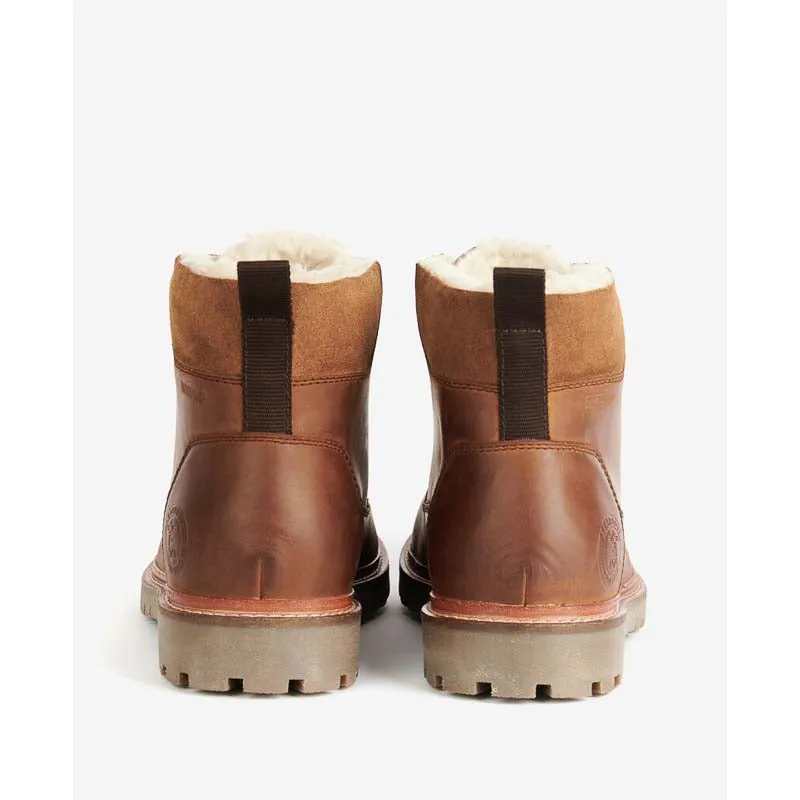 Barbour Storr Waterproof Mens Derby Boots - Chestnut