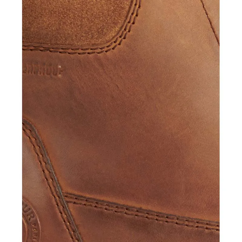 Barbour Storr Waterproof Mens Derby Boots - Chestnut