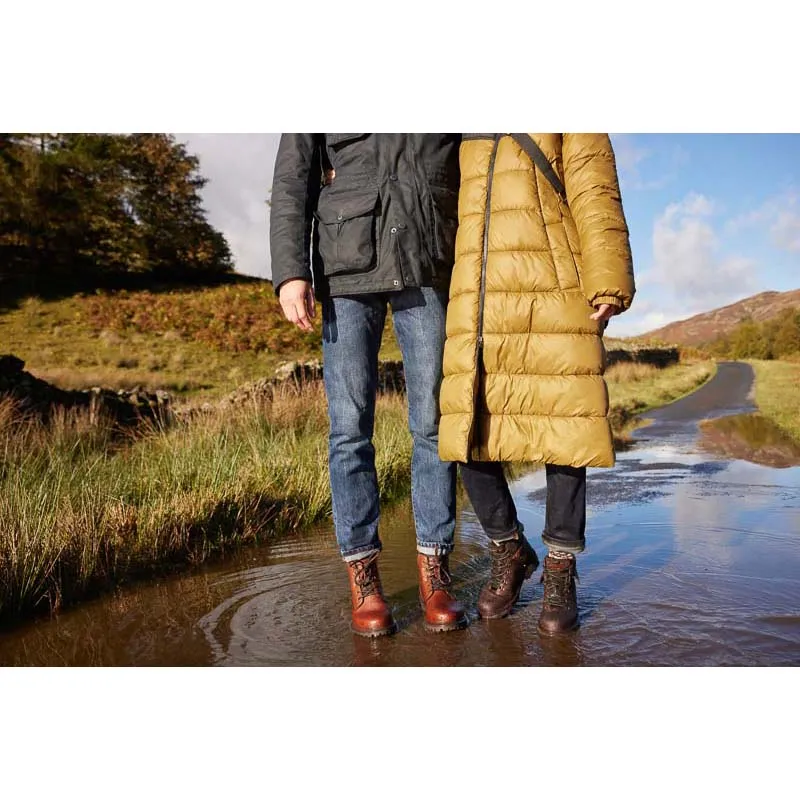 Barbour Storr Waterproof Mens Derby Boots - Conker