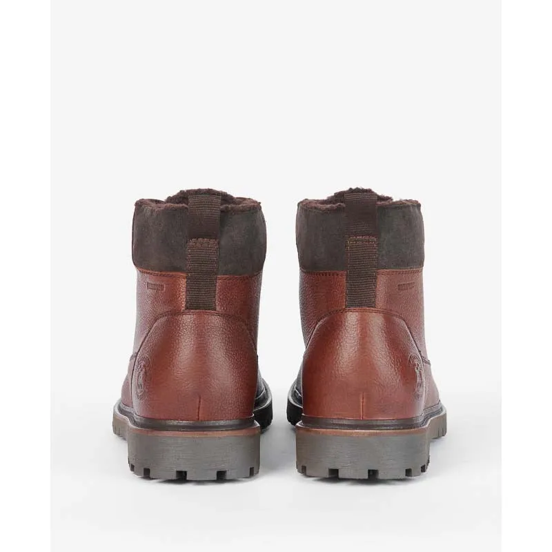 Barbour Storr Waterproof Mens Derby Boots - Conker
