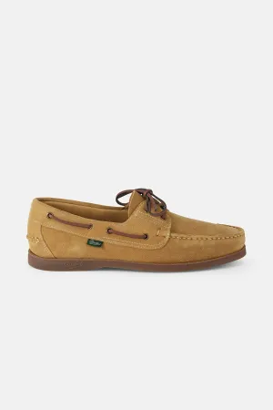 Barth Suede Marine Miel Vel Fauve