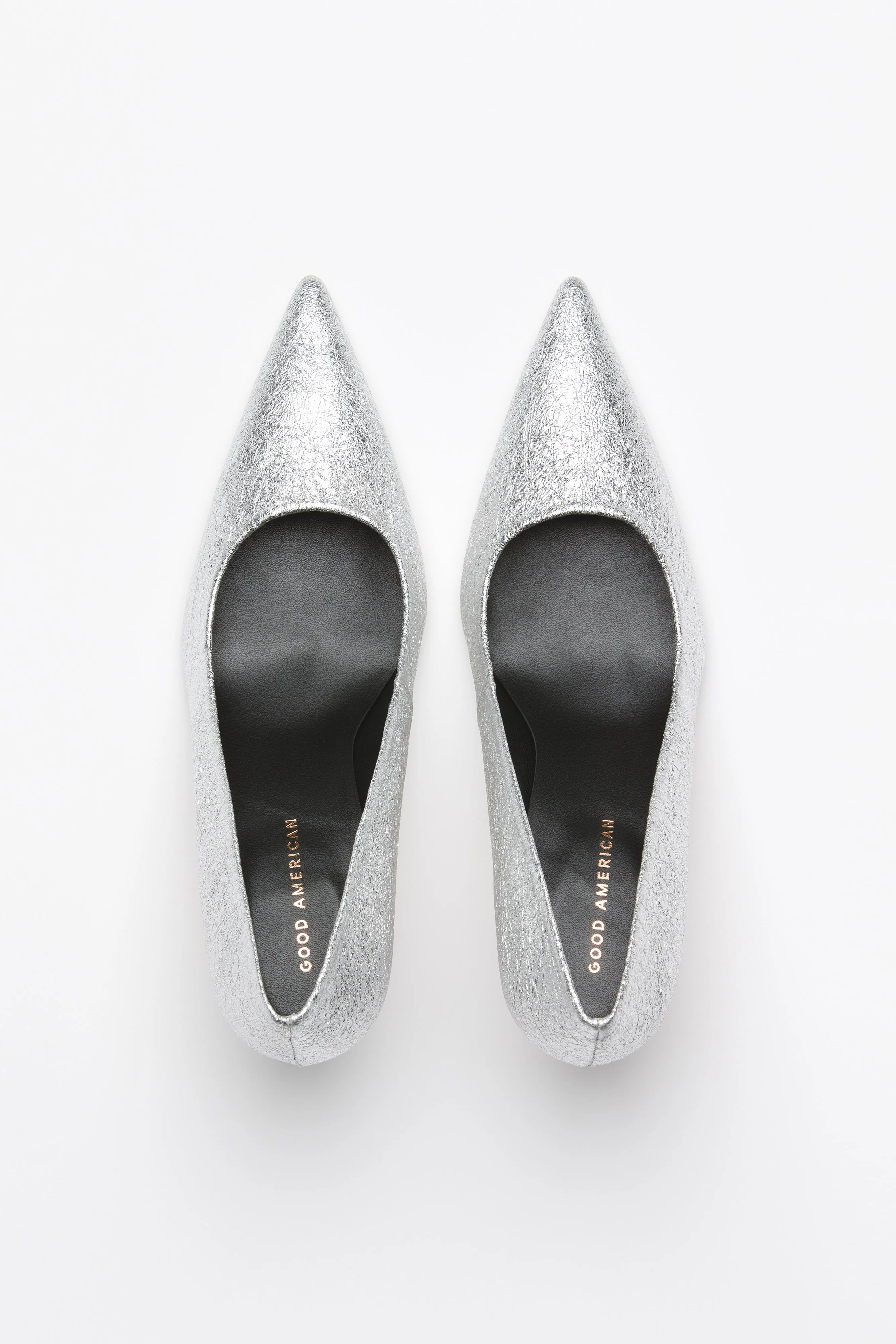 BASIC PUMP | SILVER CRACKLE002