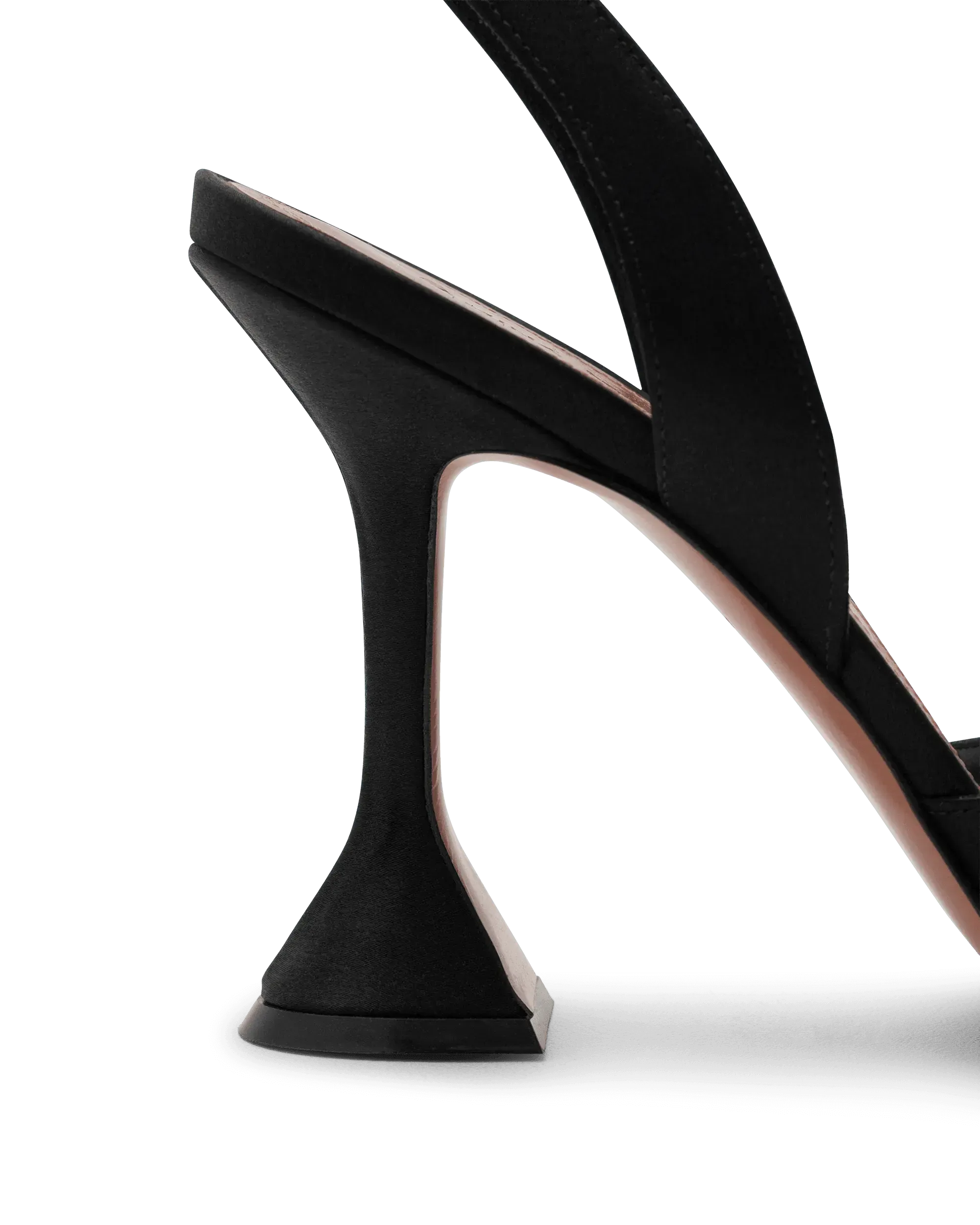 Begum Satin Sling Pumps