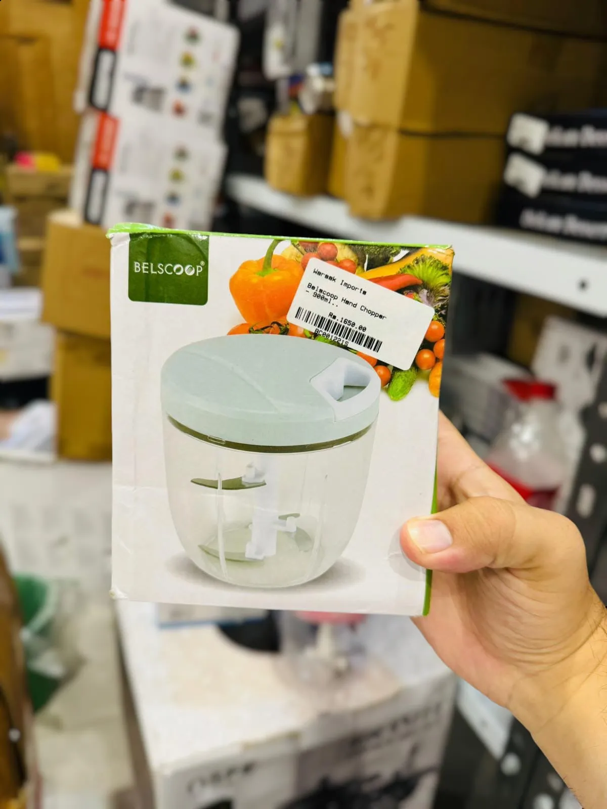 Belscoop Hand Chopper 900ml