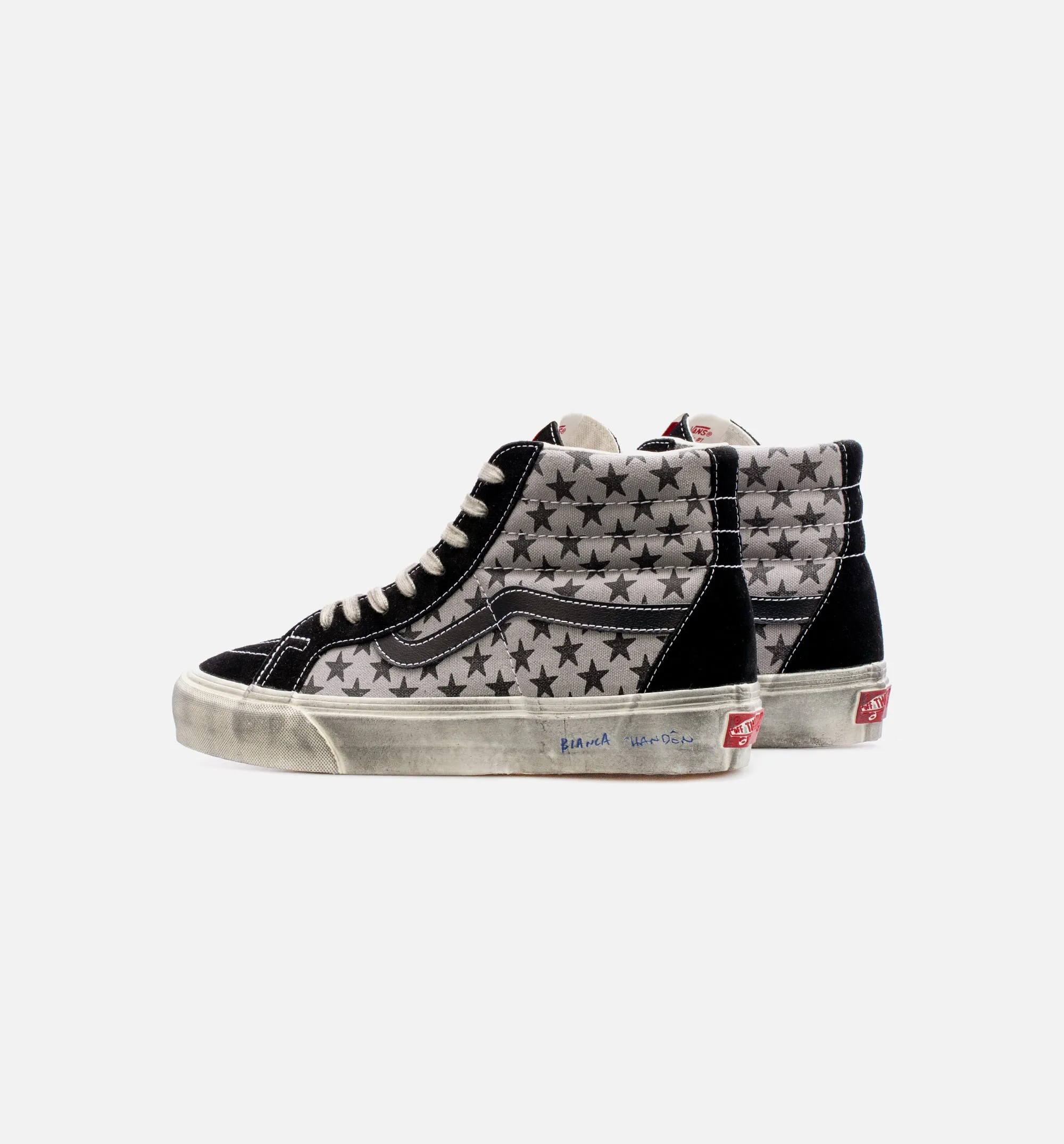 Bianca Chandôn Vault SK8 Hi Mens Skate Shoes - Black/White