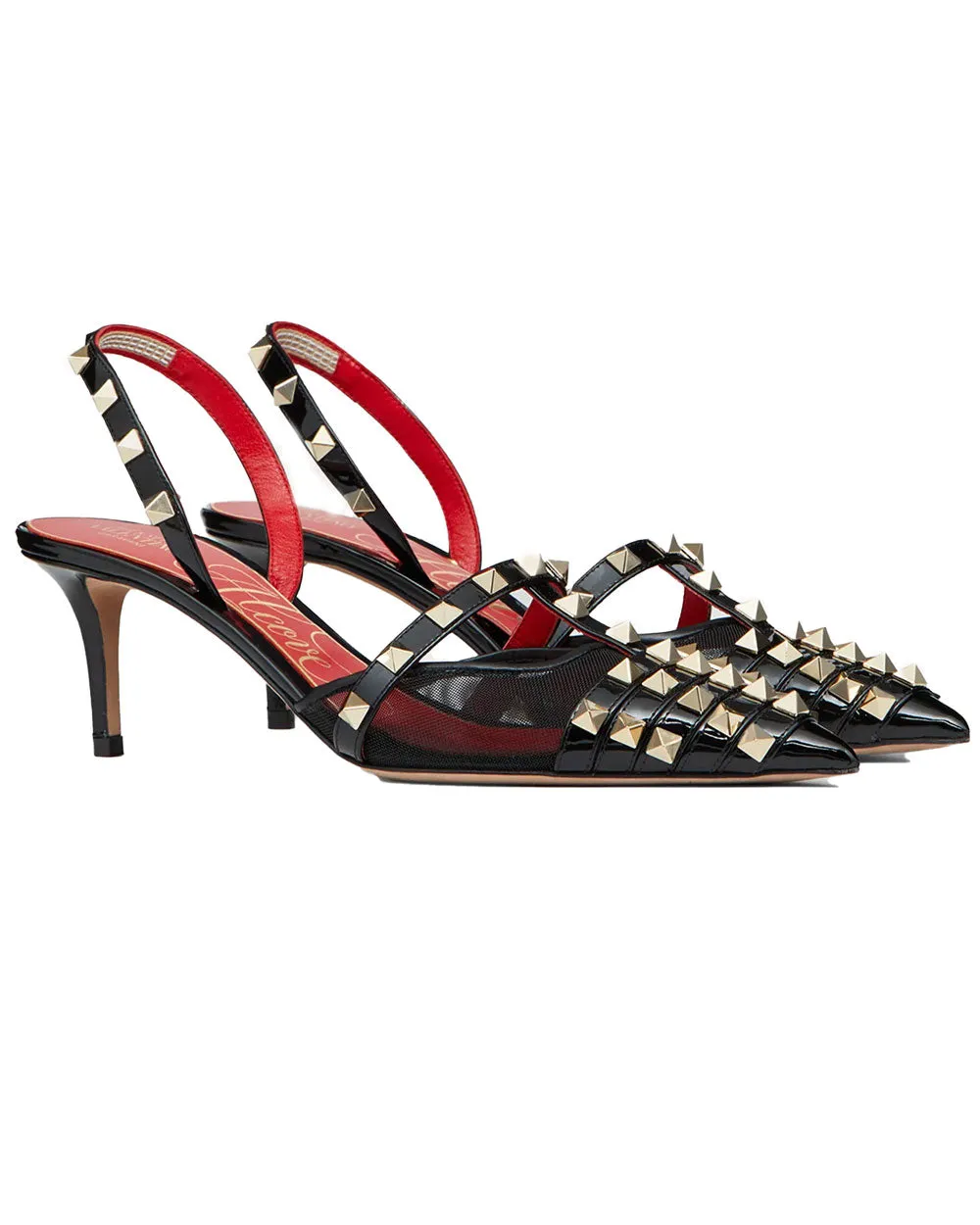 Black Sling Back Pump