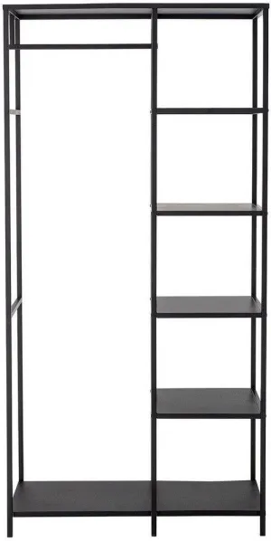 Bloomingville Valde Clothes Rack, Black, Metal