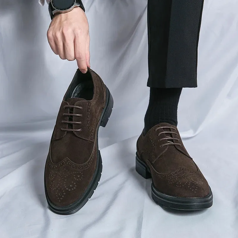 Bradford Wells Derby Brogue Shoes