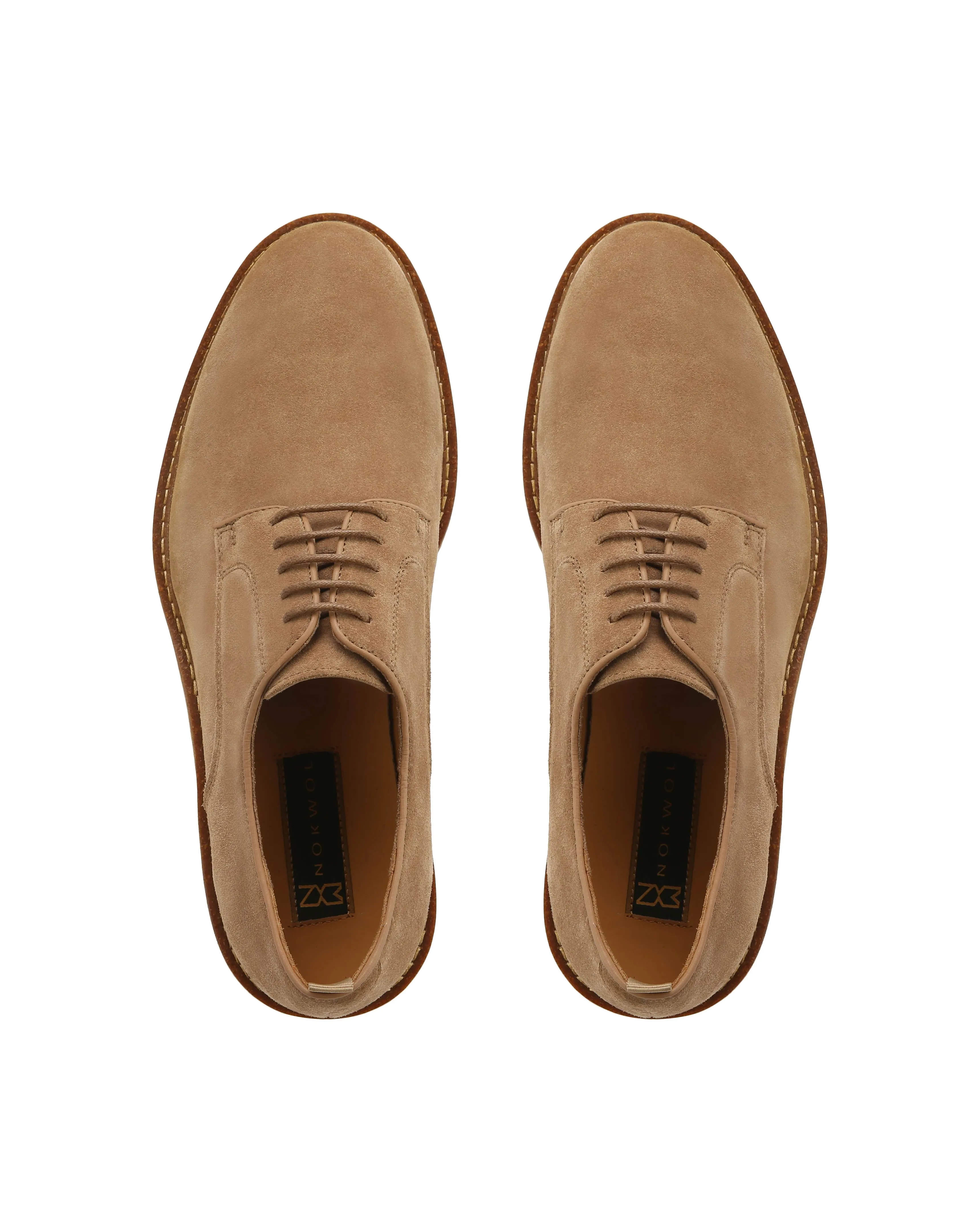 Braxton Taupe Suede
