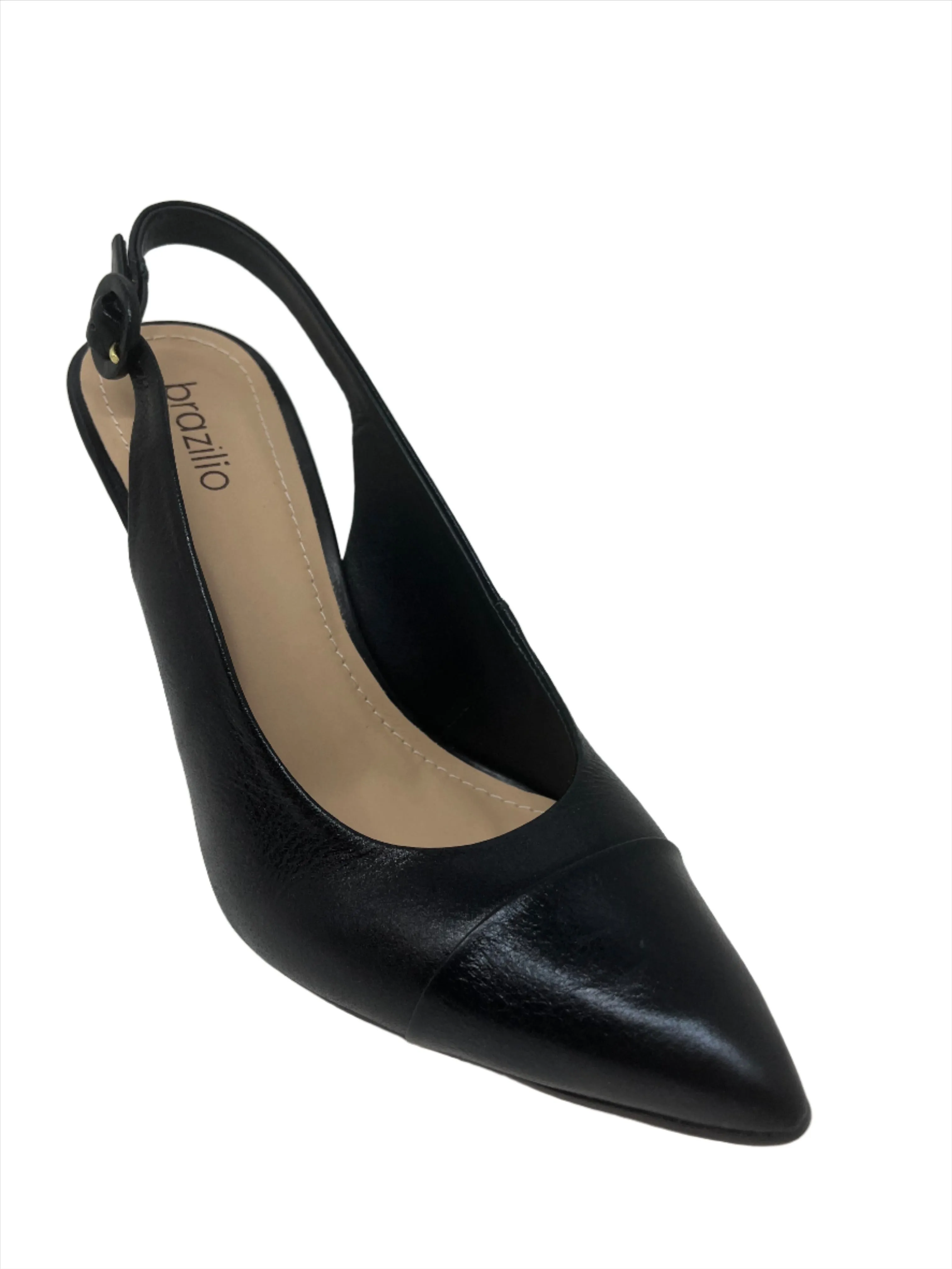 BRAZILIO POPPY SLING BACK PUMP