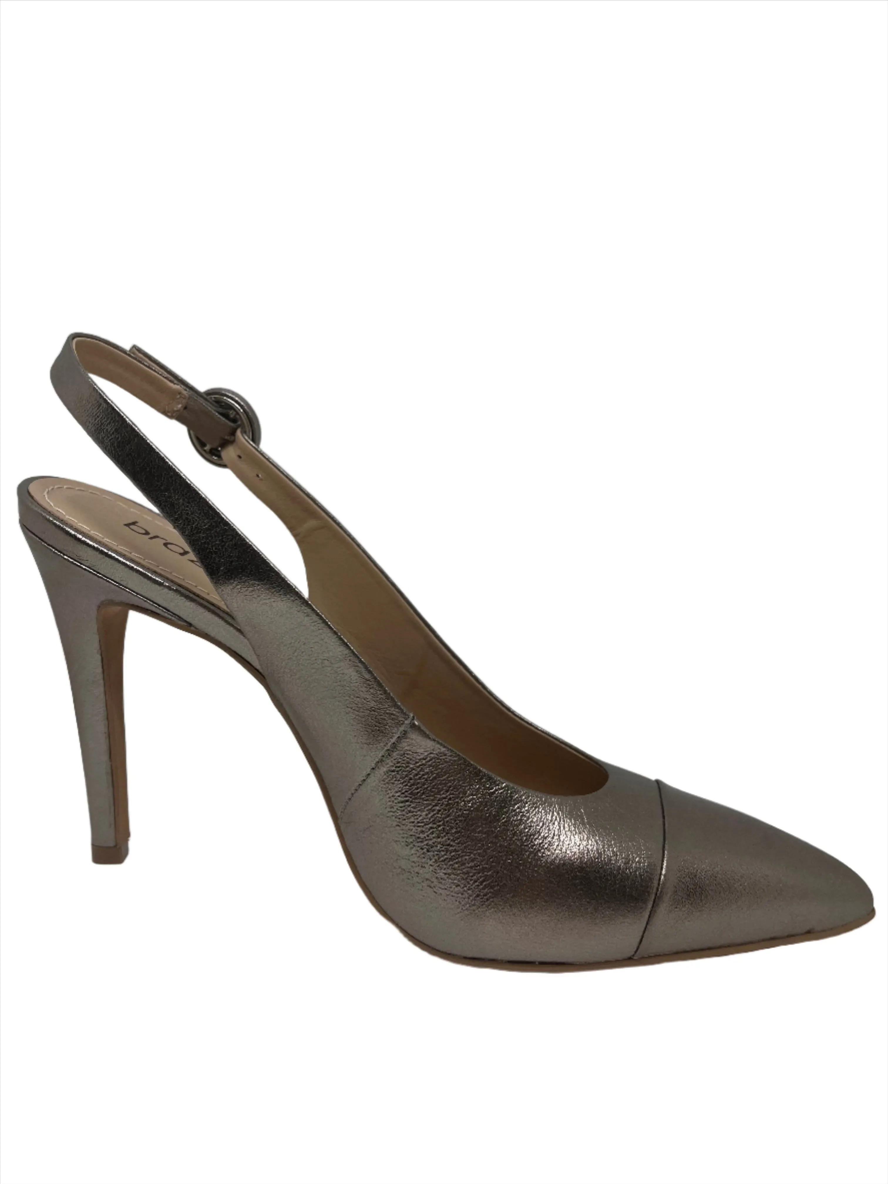 BRAZILIO POPPY SLING BACK PUMP