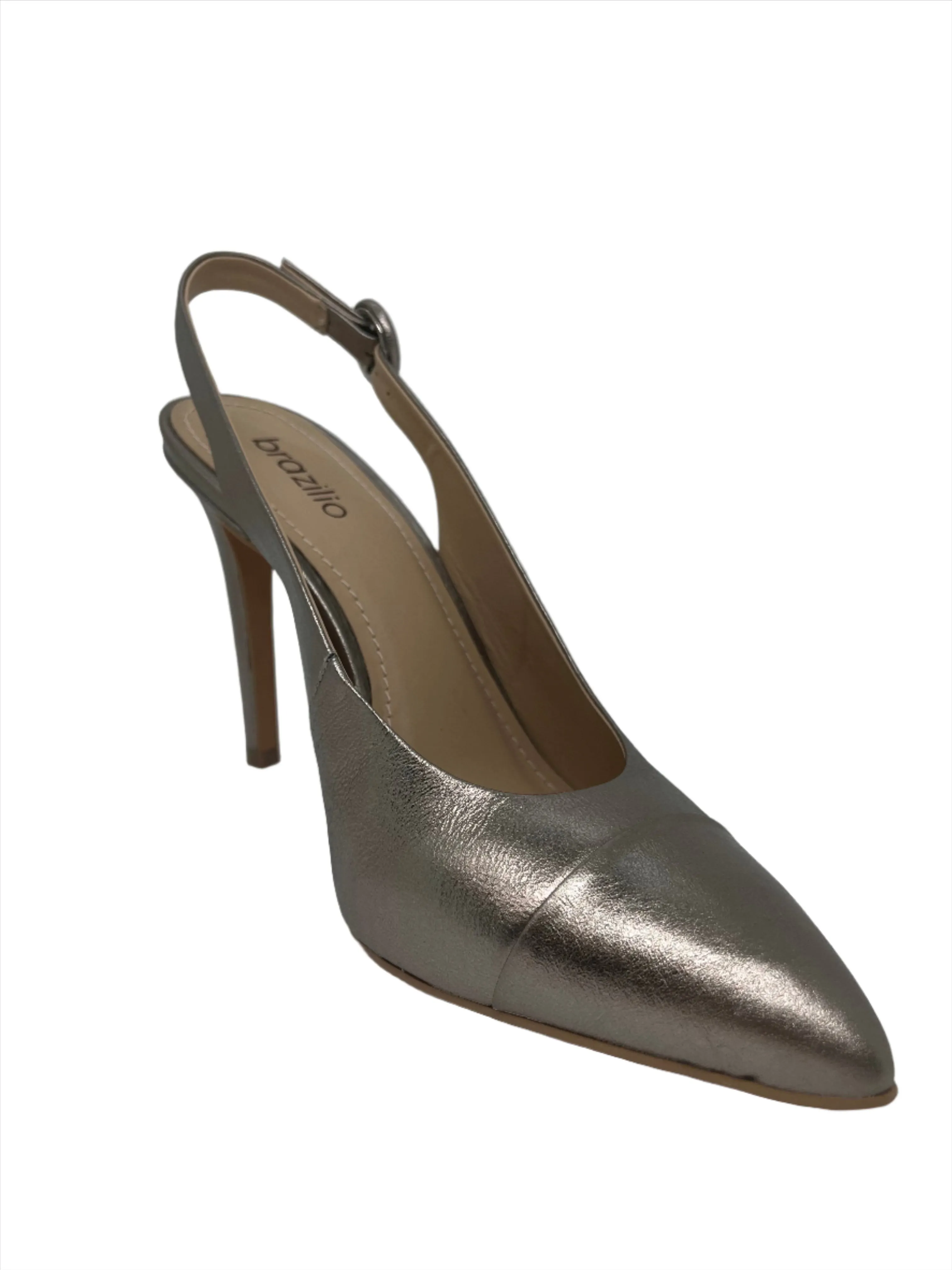 BRAZILIO POPPY SLING BACK PUMP