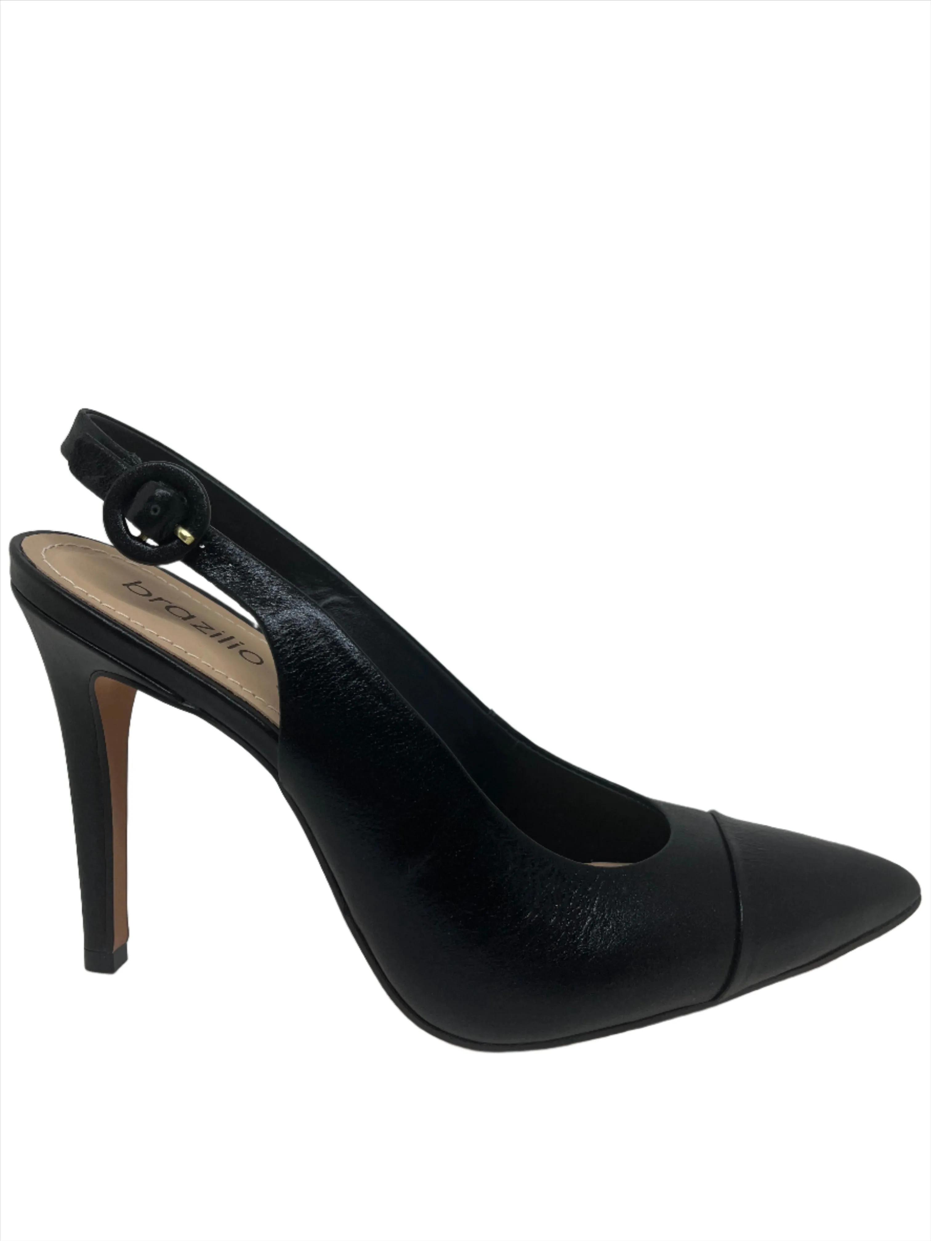 BRAZILIO POPPY SLING BACK PUMP