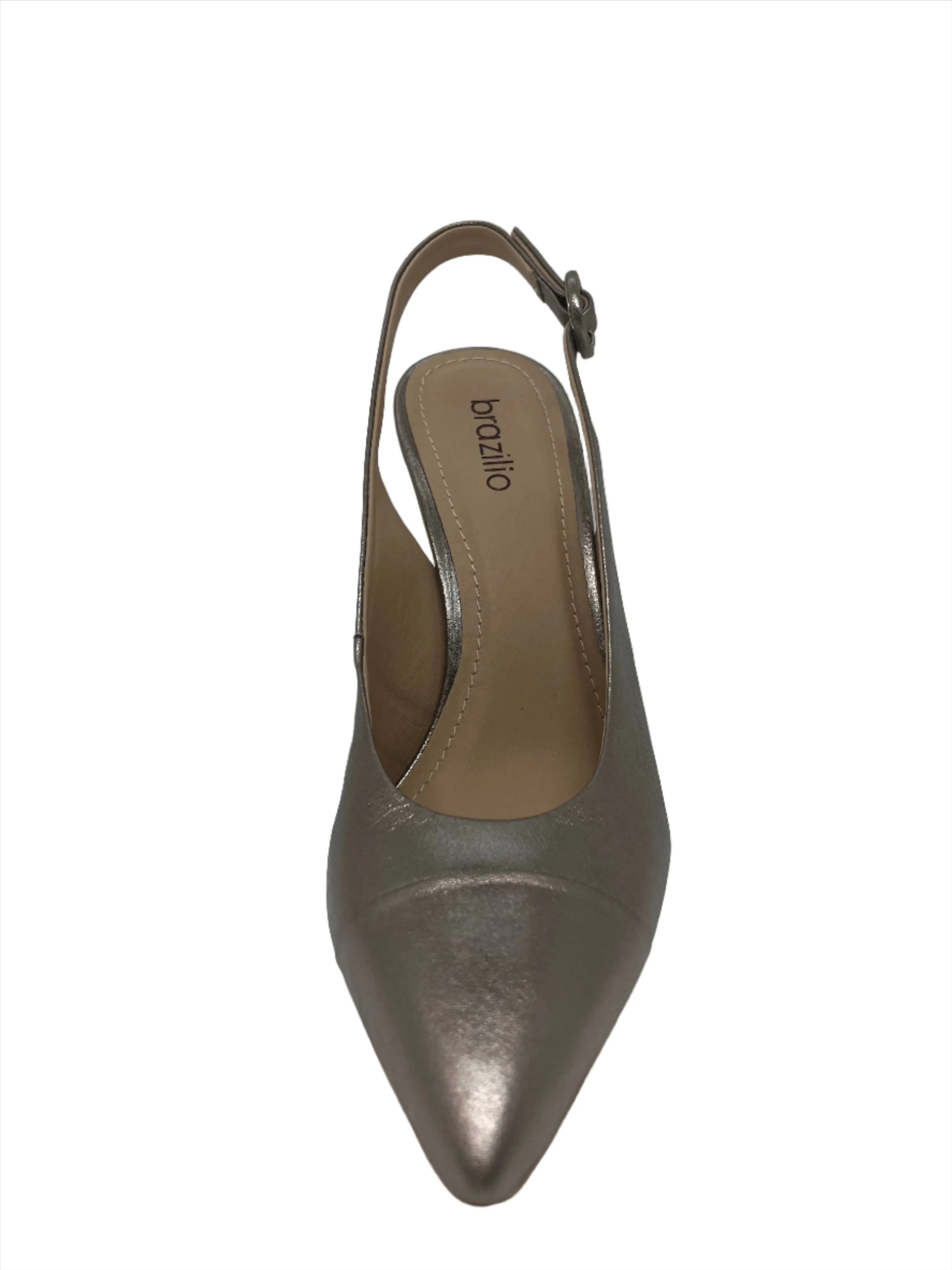 BRAZILIO POPPY SLING BACK PUMP