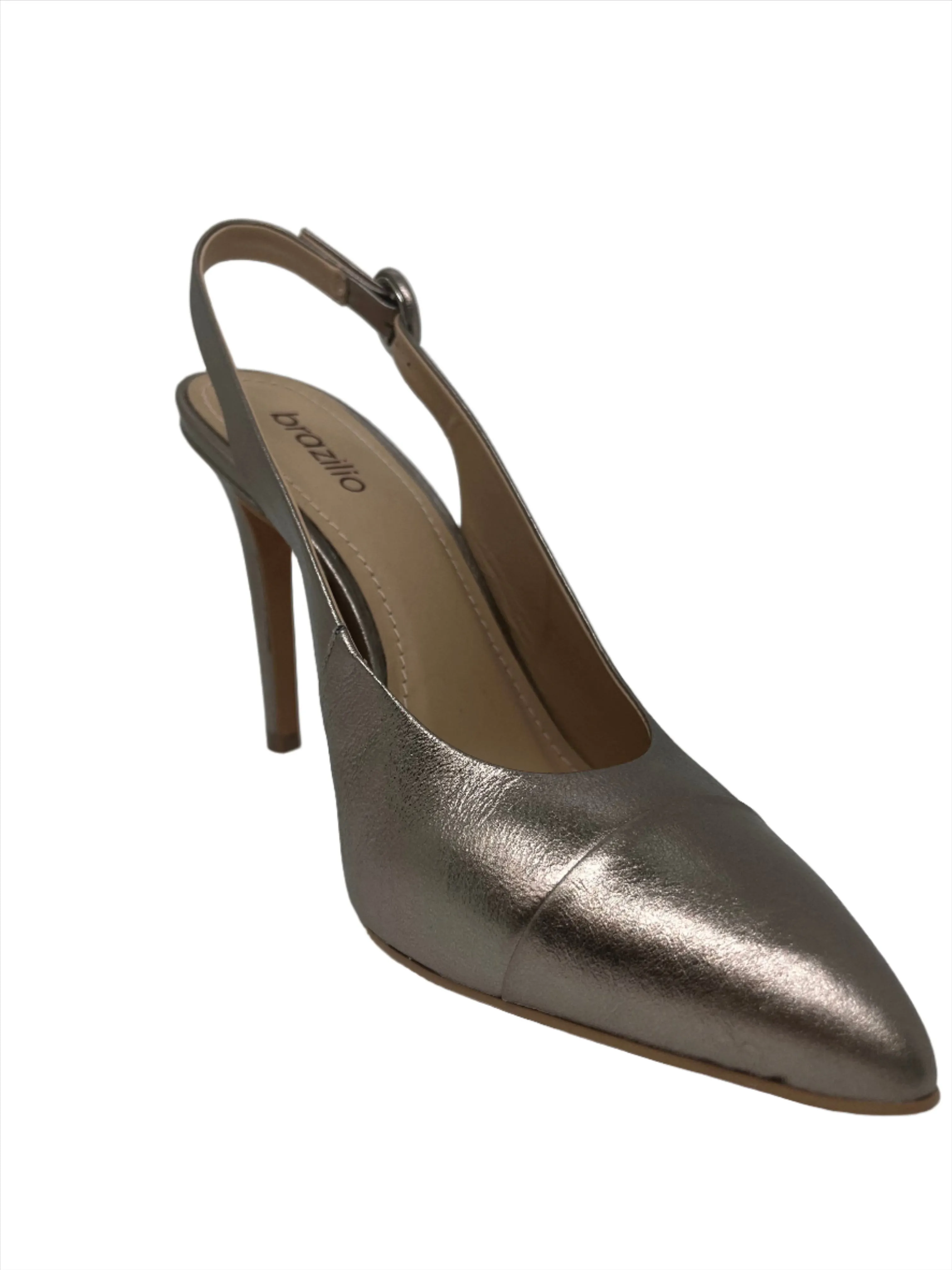 BRAZILIO POPPY SLING BACK PUMP