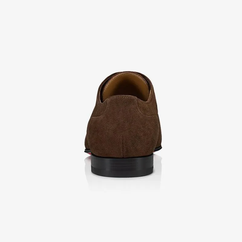 Brown Slip-On Suede Leather Shoes