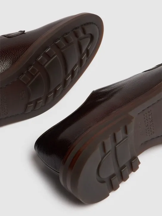 Brunello Cucinelli   Leather derby shoes 